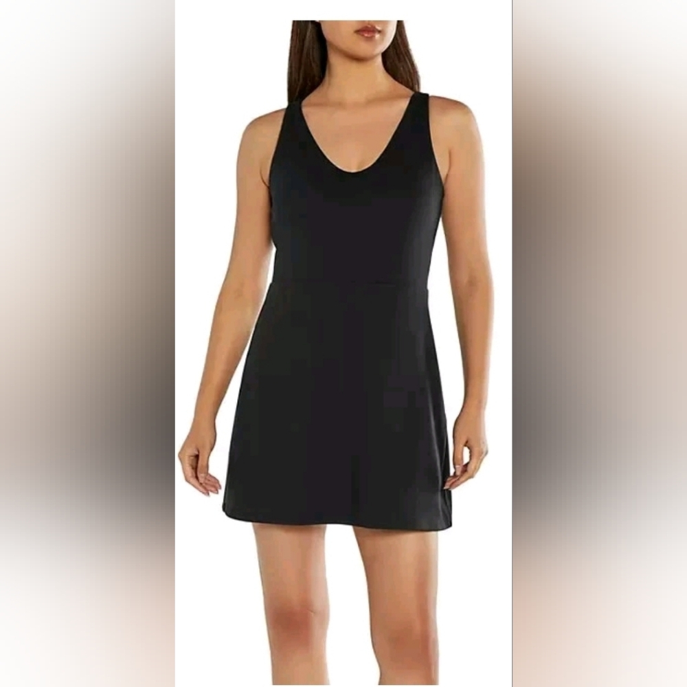 GAP Fit Active Dress Black Large NWT